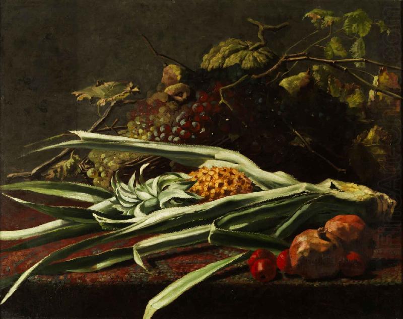 Stillleben mit Ananas, Frans Mortelmans